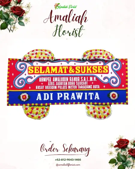 Papan Bunga Ucapan Selamat Sidomulyo
